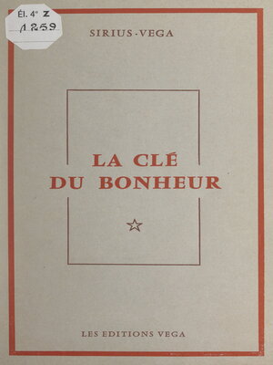 cover image of La clé du bonheur